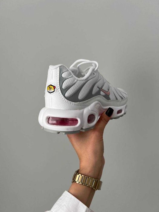 !SALE! Nike Air Max Plus TN White/Gray 36 37 38 39 40 41 найк тн