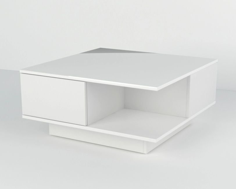 Stolik kawowy biały