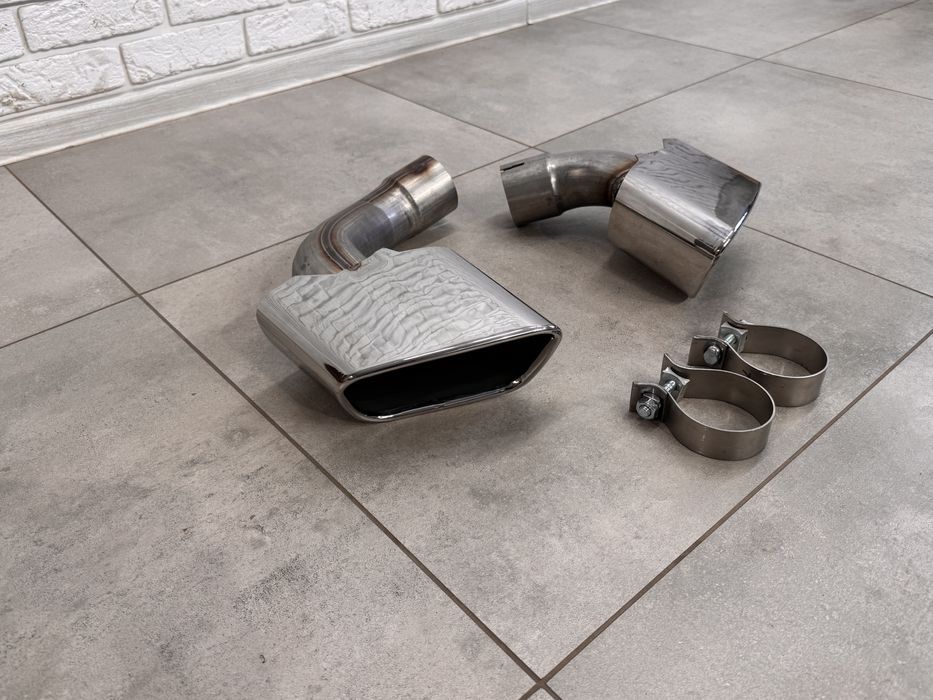 Насадки выхлопные трубы CHROME M Paket BMW X5 F15 2014-2018