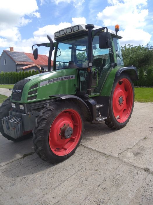 Fendt Farmer 309 C  Wąskie koła .Koła do międzyrzędzi