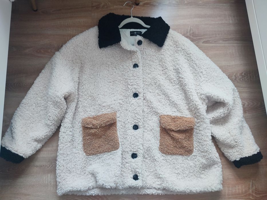 Kurtka baranek plus size