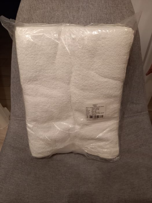 Ręczniki białe nowe 100% cotton