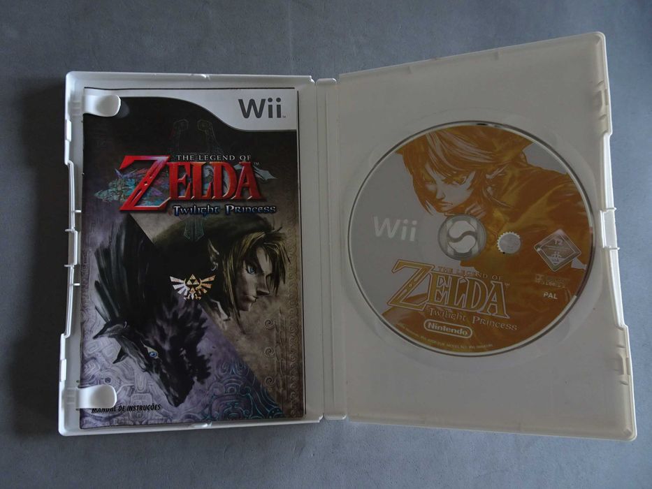 Jogo WII - The legend of Zelda Twilight Princess