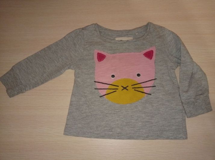 Zestaw bluzek z długim rękawem