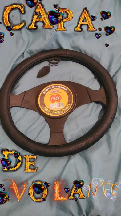Capa de Volante em Pele – Nova