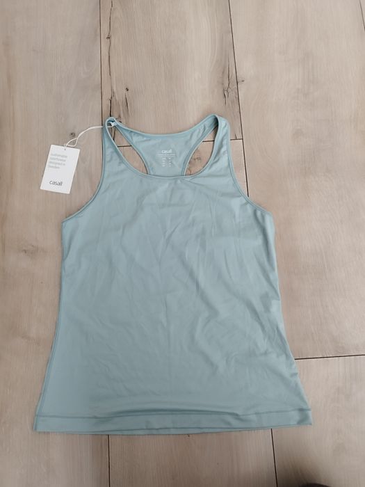 Casall miętowa koszulka sportowa rozmiar 42/XL nowa z metka