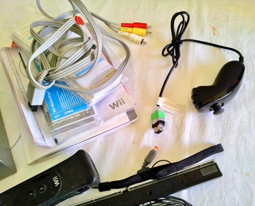 Wii in Black, Ready to Use64309668641665121