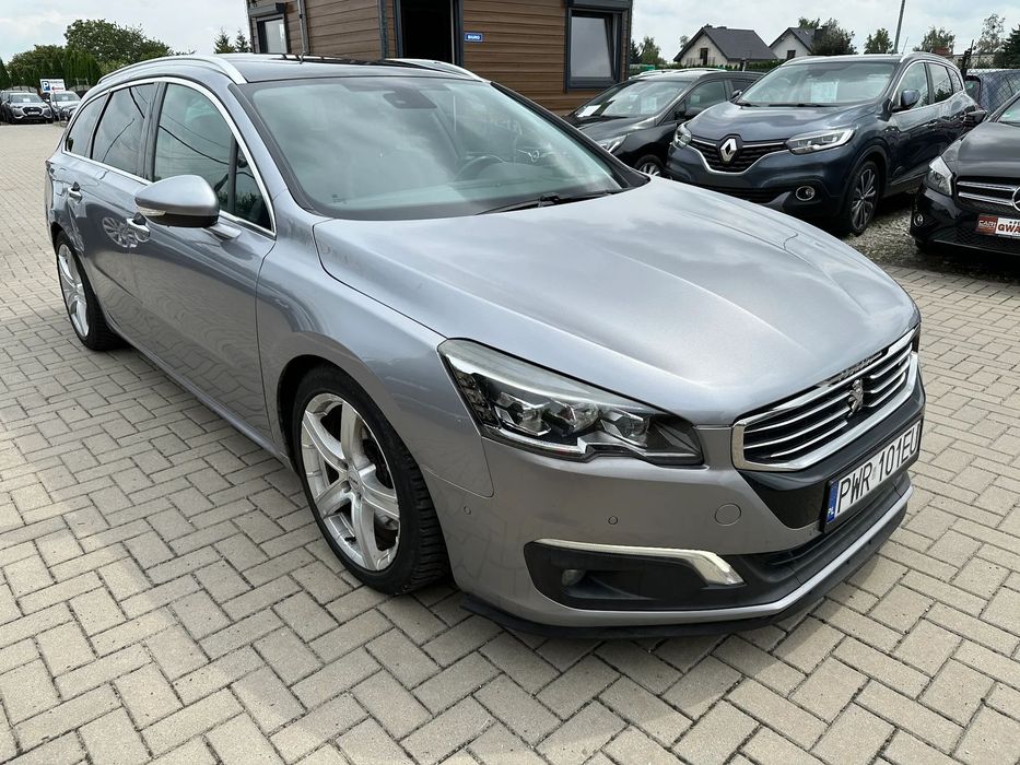Peugeot 508 2,0 D 150 KM + Miękka hybryda GWARANCJA Zamiana Zarejestrowany