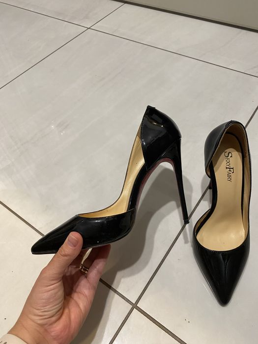 Туфлі лакові під Louboutin