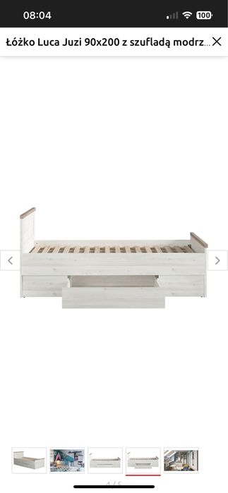 Sprzedam lozko z materacem