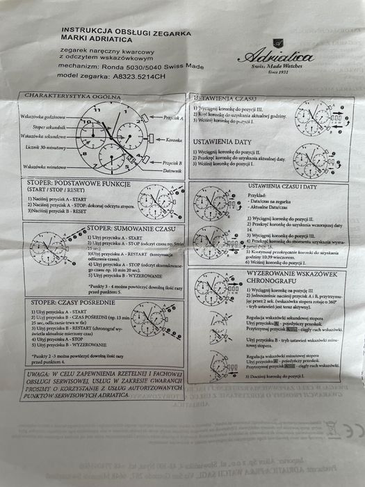 Zegarek Adriatica – elegancki klasyk