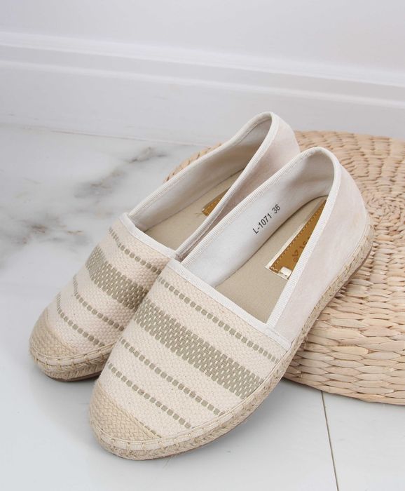 Nowe beżowe espadryle damskie rozmiar 36