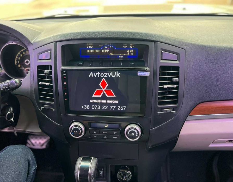 Магнитола PAJERO Mitsubishi Vagon Rockford Паджеро CarPlay Android 15