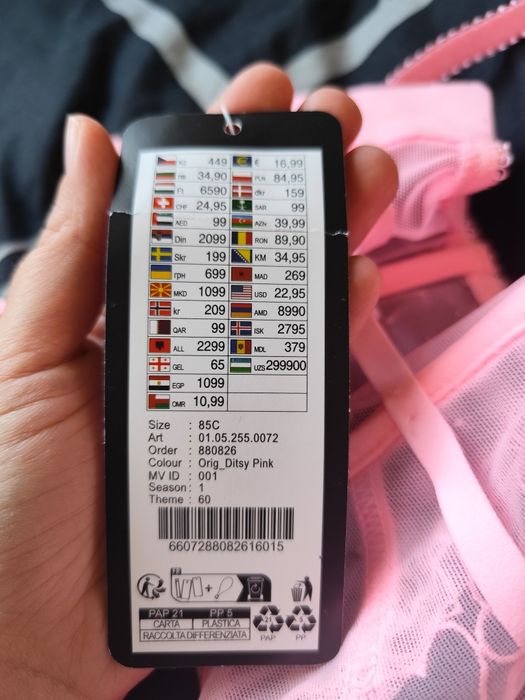 Gorset z pasem do pończoch  85C