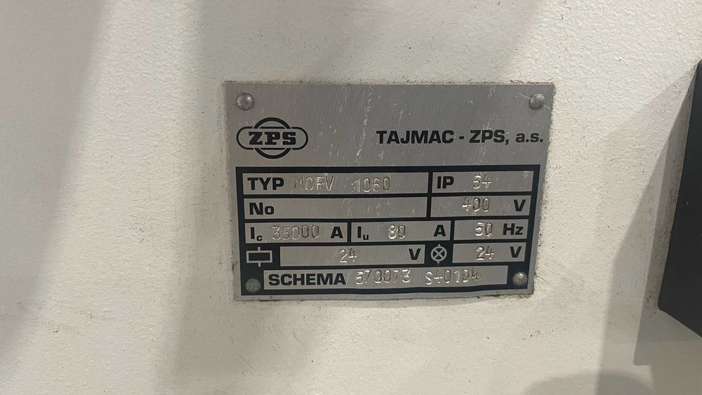 CNC - Centro de Maquinação ZPS MCFV 1060T