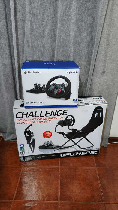 Playseat Challenge + Logitech G29