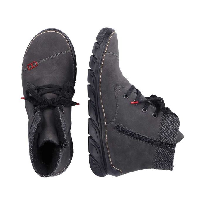 botki popielate Rieker r: 36, 37, 38, 39, 40, 41,