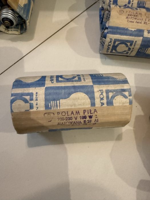 Żarówka Polam Piła Matowana 100W e27 PRL