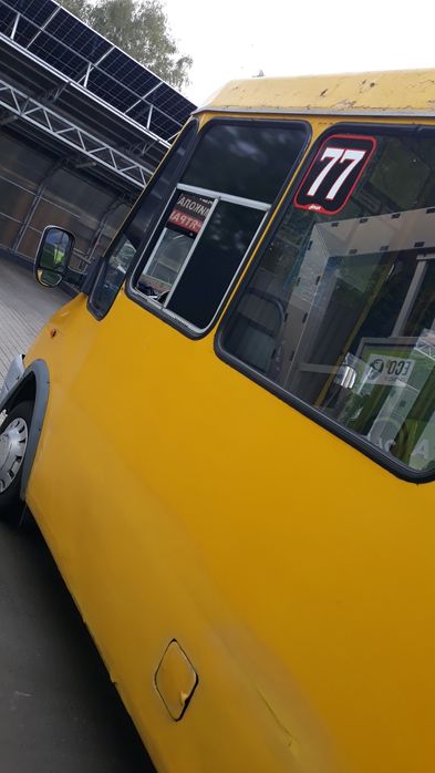 БАЗ Дельфін 2215 Метан/ПРОПАН 77 маршрут