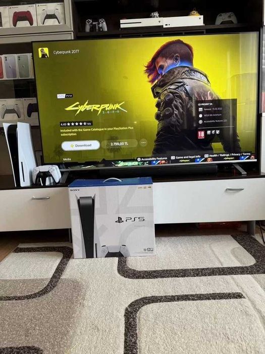 Приставка PlayStation 5 Fat | 1Tb | Гарний Стан | + Ігри (Телефону)