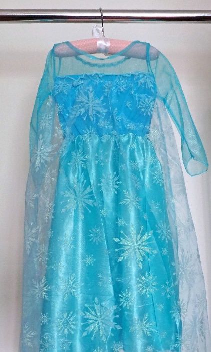 Fantasia / Vestido Princesa Elsa (Frozen) - NOVO - 3,4,5,6,7anos
