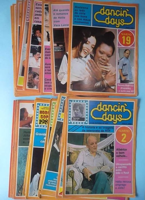 "DANCIN' DAYS" - Col. completa Folhetins mais 1 Edição Especial (1979)
