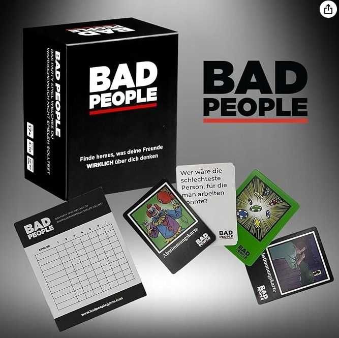 Gra Voting Game + Bad People po niemiecku Gry po niemiecku NOWE W FOLII