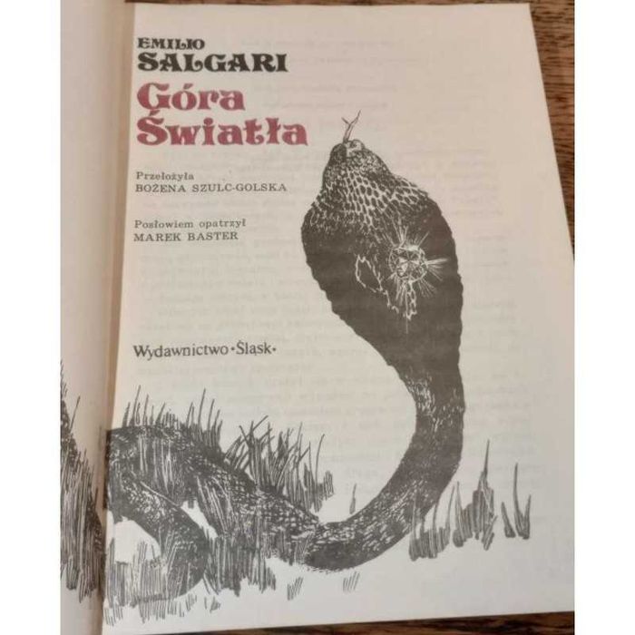 Góra światła. Emilio Salgari