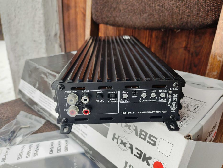 Wzmacniacz samochodowy 1 kanałowy monoblok Excursion HXA-3K,Wys.darmo!