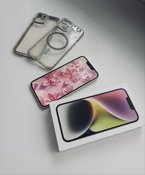 Iphone 14 biały z pudełkiem