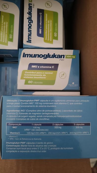 Imunoglukan P4H – suplemento alimentar – novo e selado com validade longa 2028