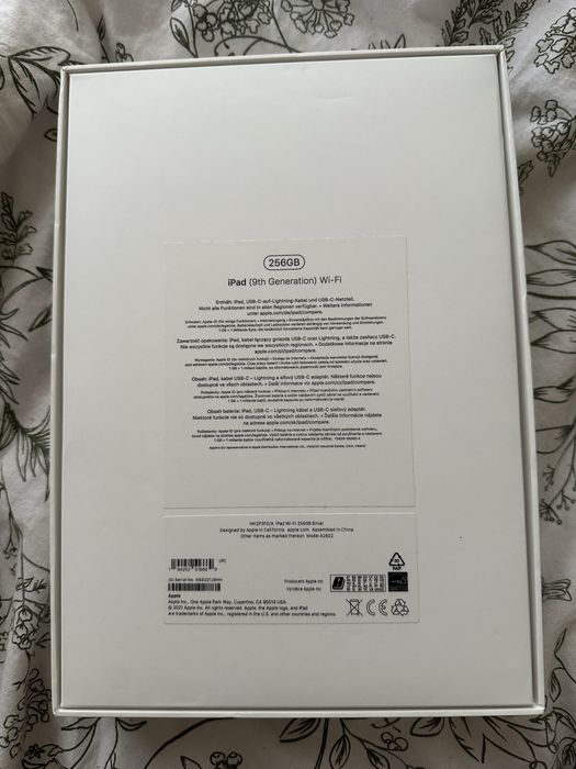 Ipad 9gen. 256gb jak NOWY