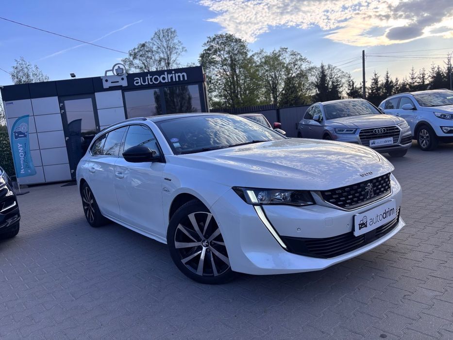 Peugeot 508 ⟁ZWERYFIKOWANY⟁ 1.6 180KM GT LINE Night Vision Focal Bezwypadkowy!