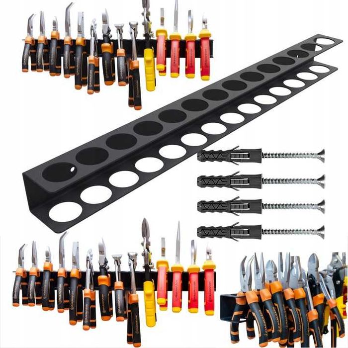 Wieszak Warsztatowy Uchwyt organizer na ścianę do garażu