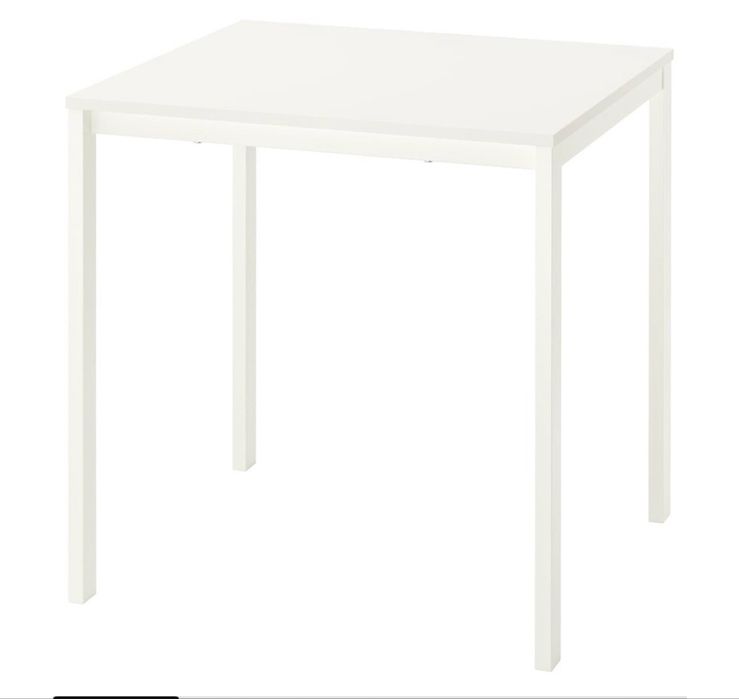 2 sztuki stołu białego ikea vihals