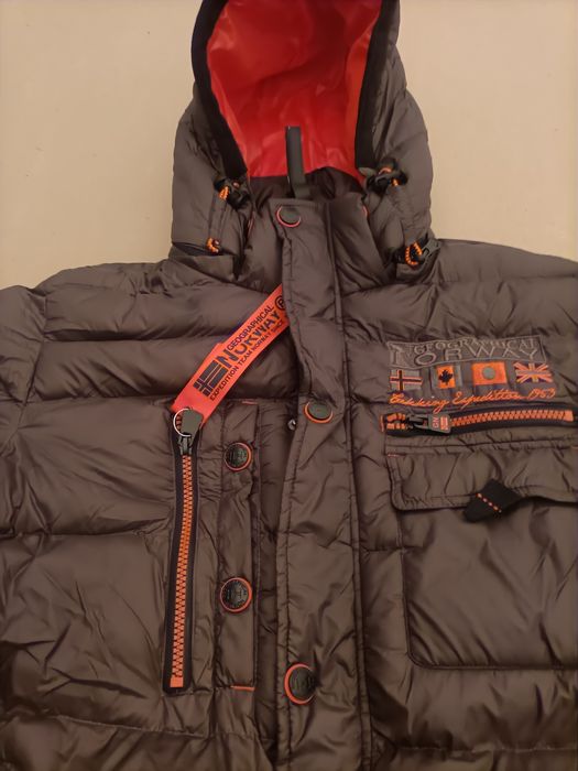 Geographical Norway pikowana kurtka ciepła Rozmiar M - 38