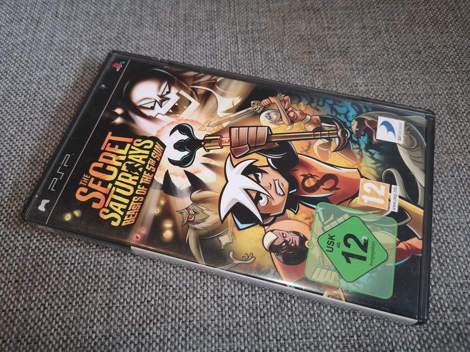 Secret Saturdays PSP gra ANG (stan bdb