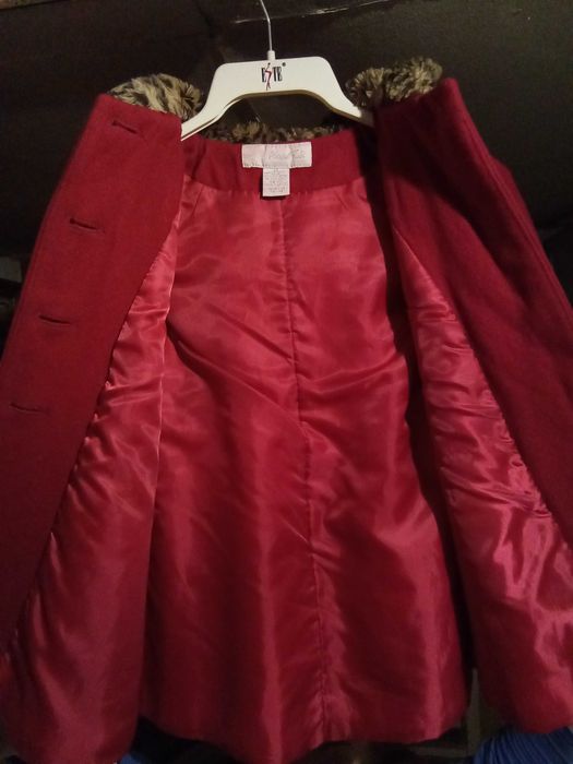 Płaszcz płaszczyk kurtka jesień zima elegancka dziewczynka 2, 3 lata