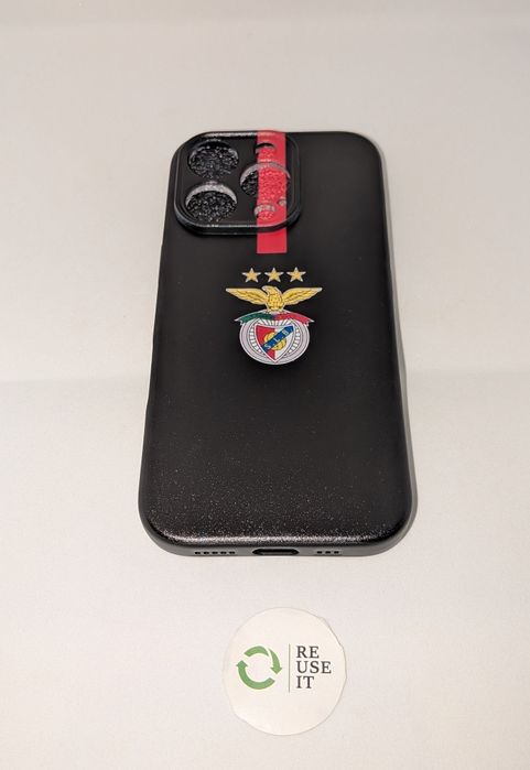 Capa iPhone 16 Pro e Pro Max Benfica