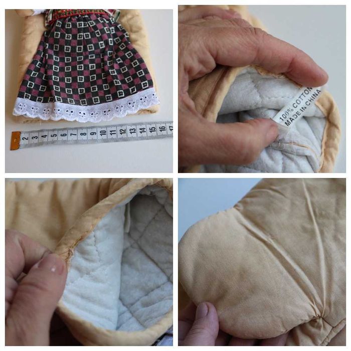 Рукавиця прихватка для гарячого украіночка в сукні