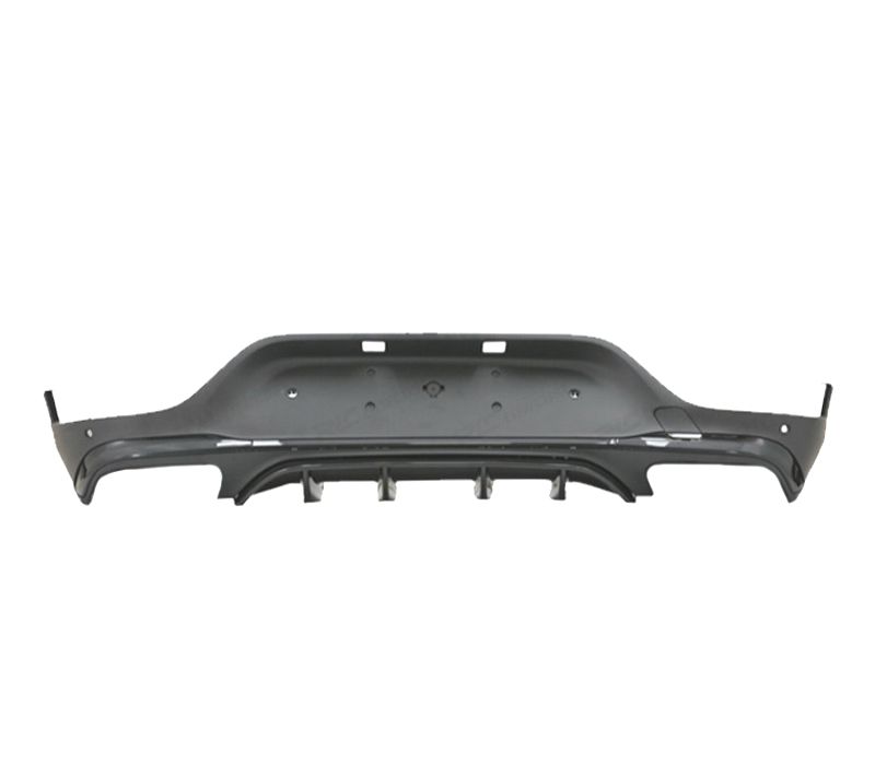 DIFUSOR MERCEDES GLC C253 COUPE 15-18 LOOK AMG GLC43 PRETO