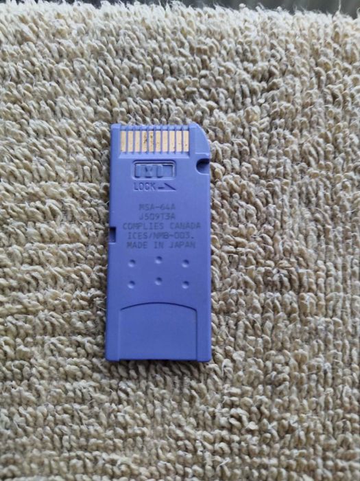Karta pamięci Sony Memory Stick 64mb
