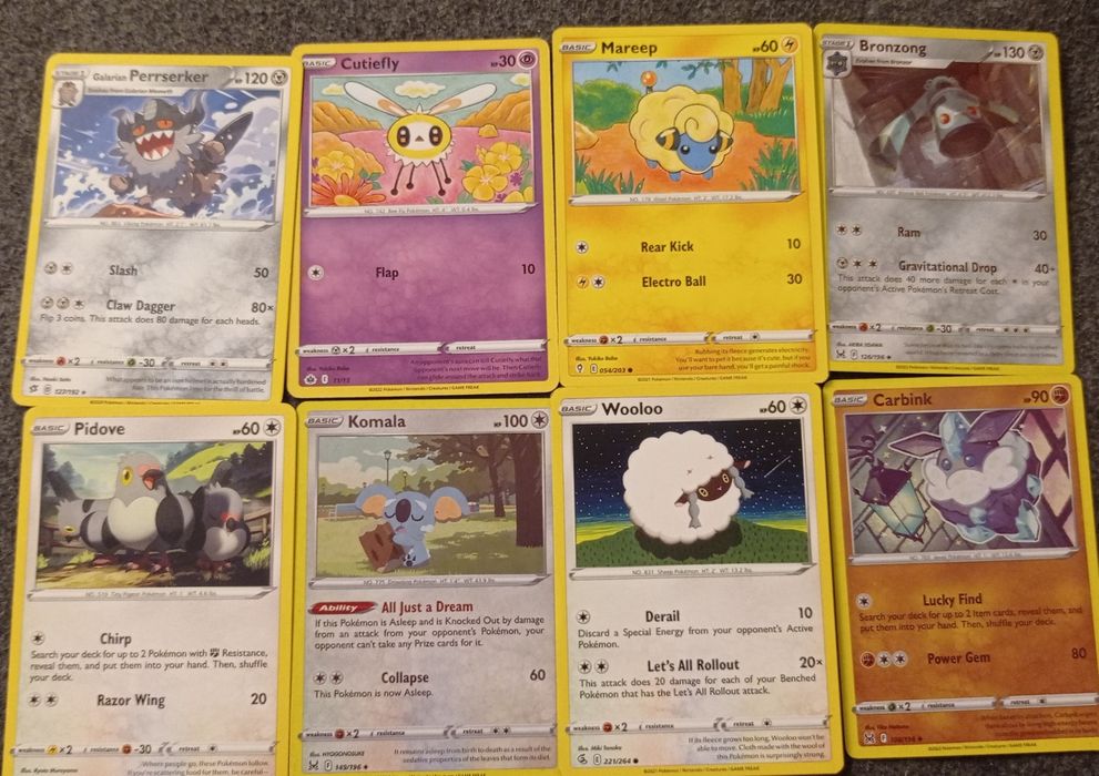 Karty Pokemon 24 sztuki