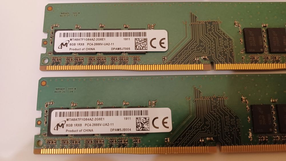 Pamięć RAM DDR4 UDIMM do PC, 32GB (4x 8GB), PC4-2666V