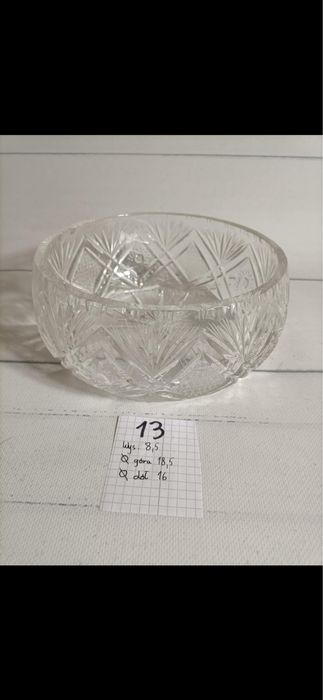 Sprzedam krysztaly z PRL-u