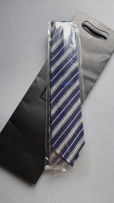 Krawat wełniany kaszmirowy KITON