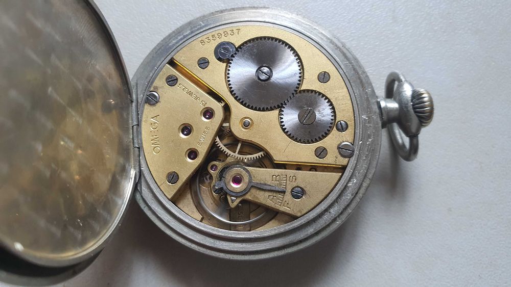 omega - tissot - fortis - zegarek kieszonkowy - 3 szt