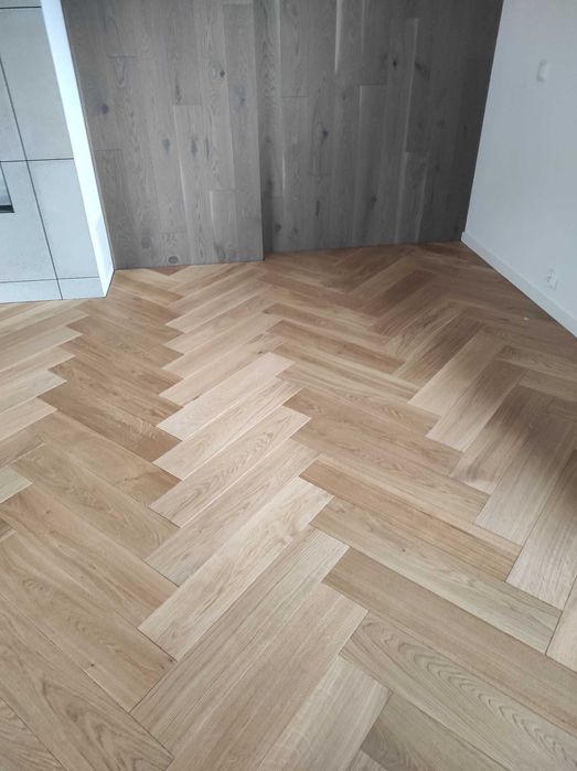 DESKA DĘBOWA, PARKIET DĄB jodła kl. Natur 15cm szer