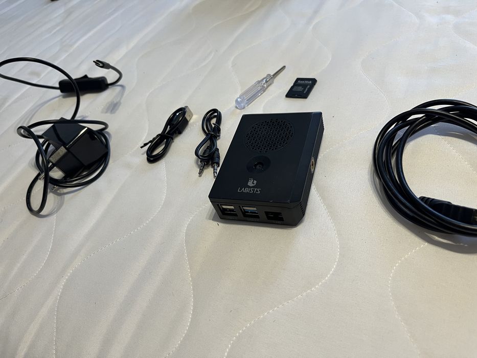 Raspberry Pi 4 z kamerą - model B 4GB ram zestaw Labists