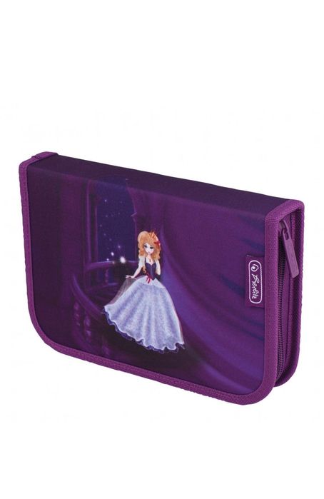 Nowy piórnik z wyposażeniem Herliz Kopciuszek